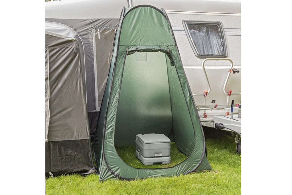 ProPlus 370415CR Draagbaar campingtoilet Grijs 10L/10L