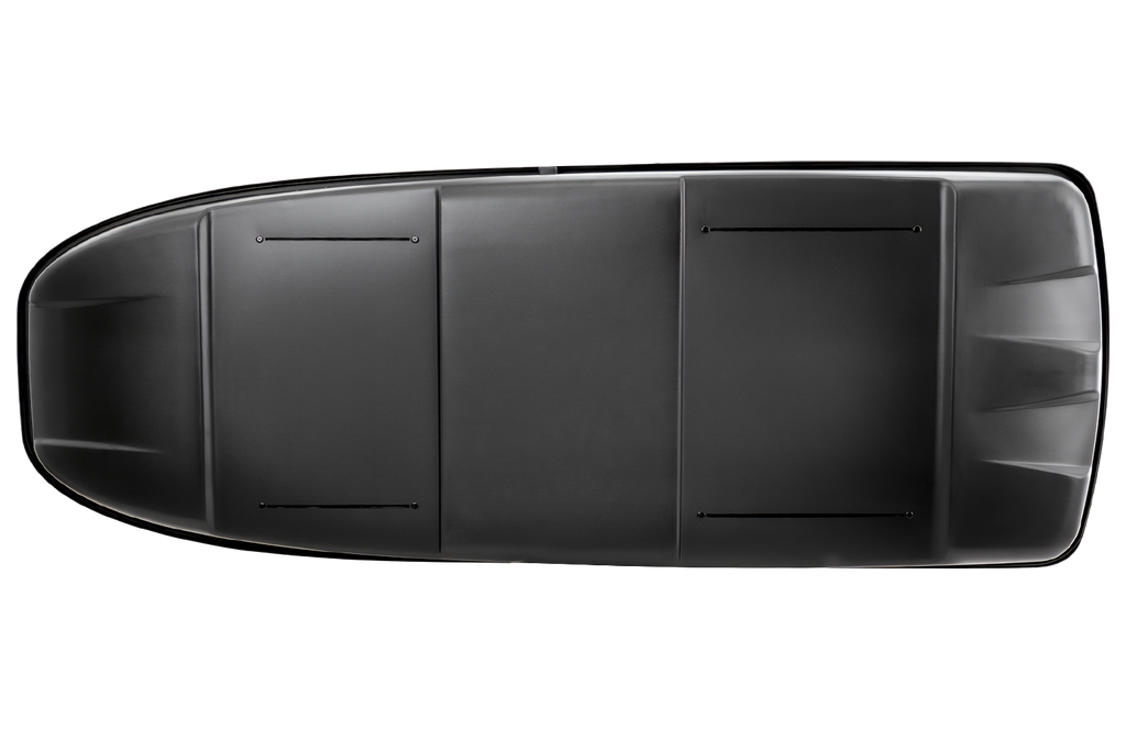 Coffre de toit Inter Pack Stella 480 en Kevlar noir (flexi fit G2)