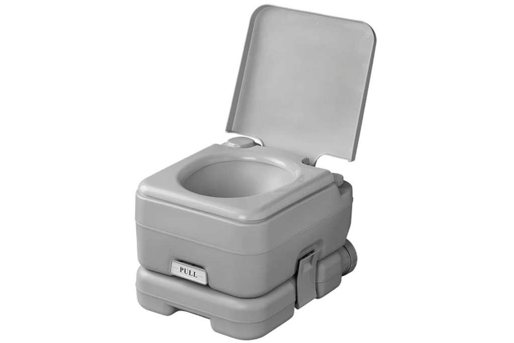 Toilettes de camping portables ProPlus 370415CR grises 10L/10L