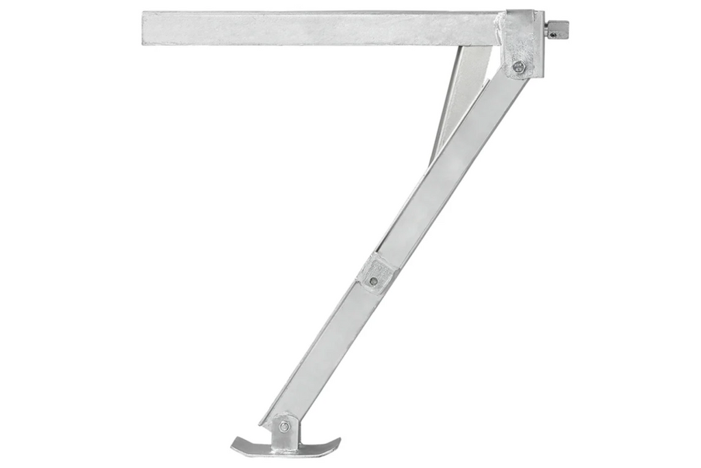 Support d'angle extensible ProPlus 361510V01, côté avant gauche/arrière droit, pour remorque, capacité 600 kg, hauteur 460 mm