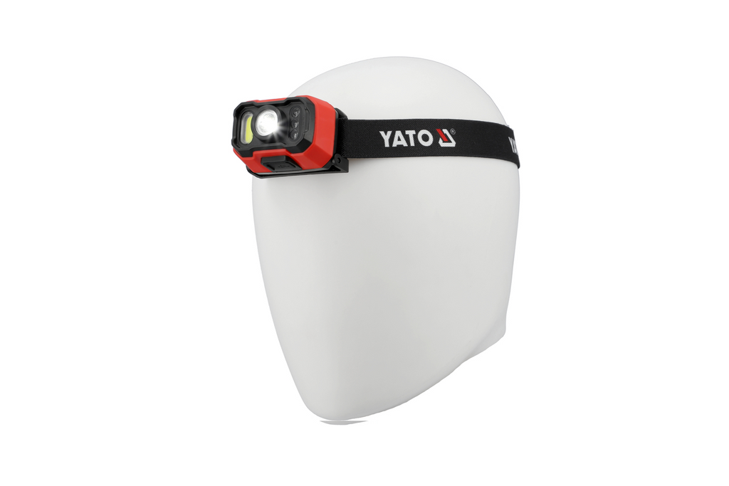 Lampe frontale LED YATO YT-085942 avec détecteur de mouvement, 1000 lm