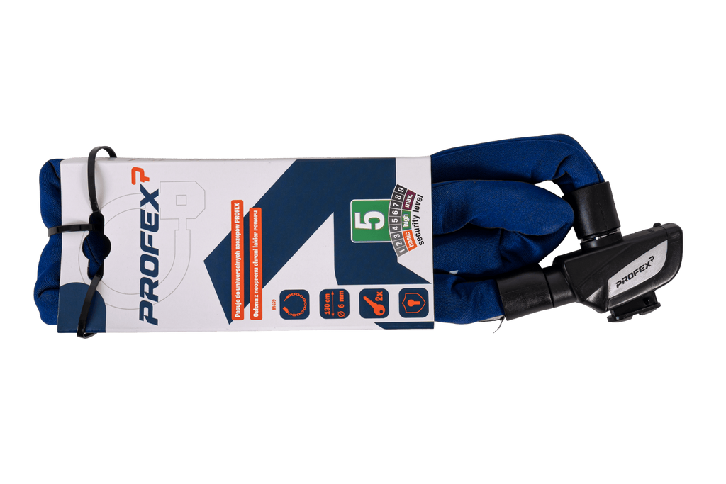 PROFEX 81659 Neo 130 cm kettingfietsslot met slot