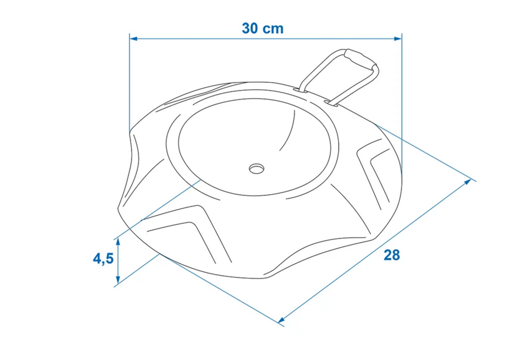 Cale de sécurité pour roue jockey ProPlus 341355