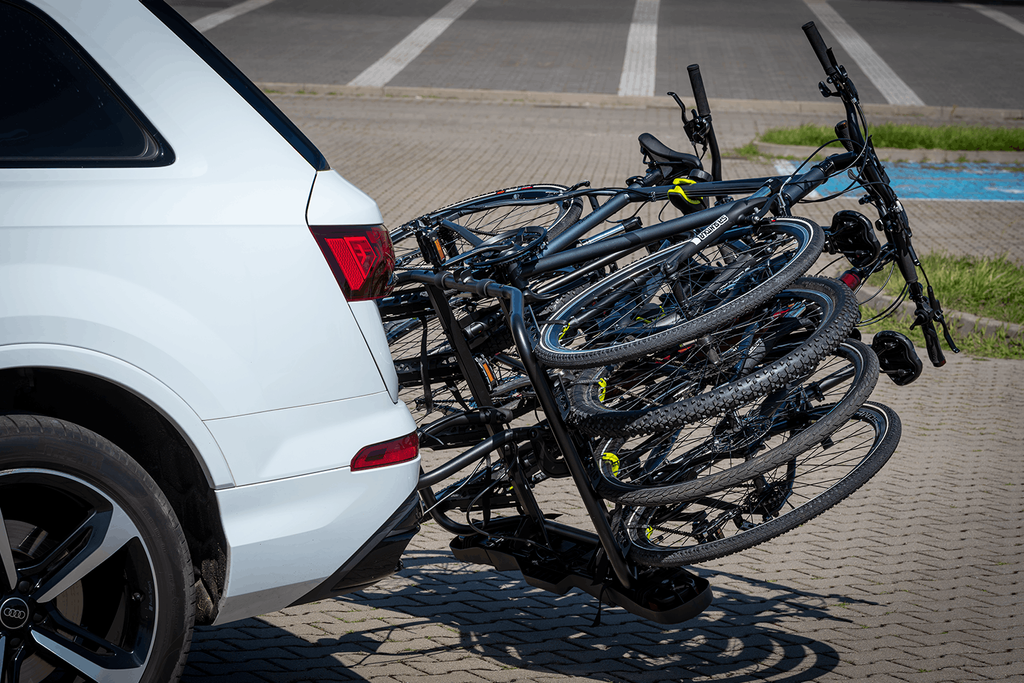 Porte-vélos Inter Pack Quattro pour attelage 13 broches