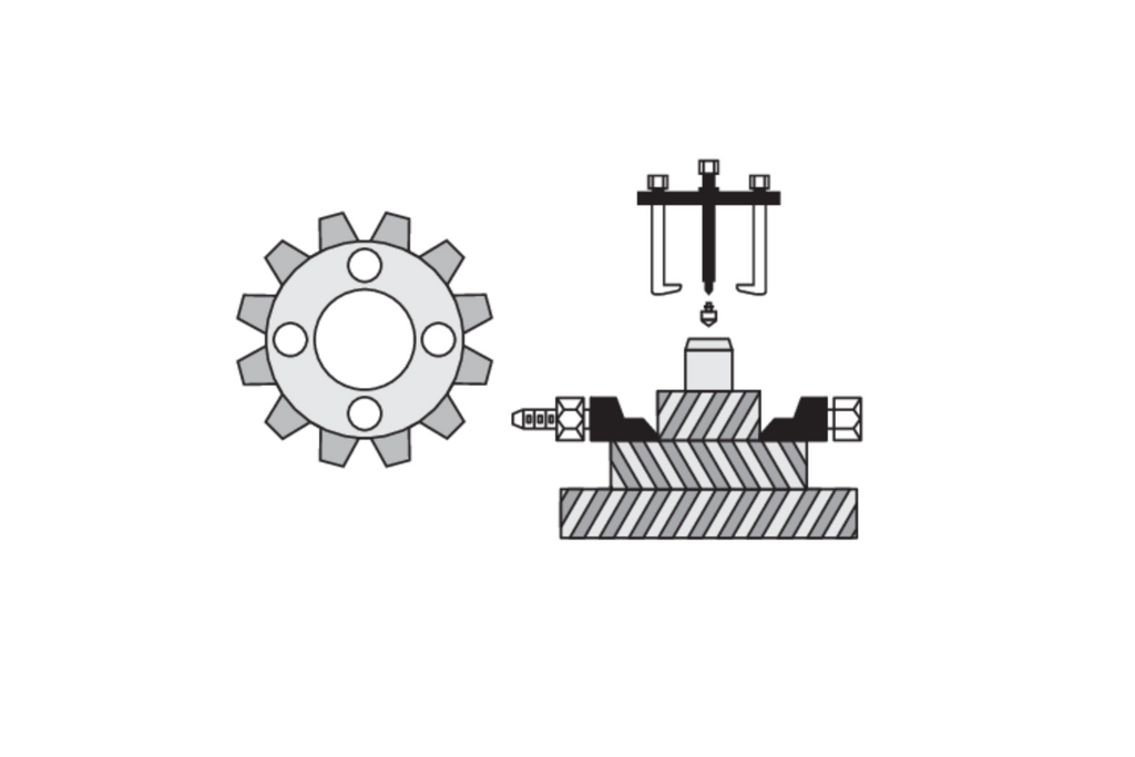 Ensemble extracteur et séparateur YATO YT-06412, 14 pièces