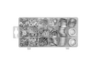 Jeu de rondelles en aluminium YATO YT-068652, 450 pièces