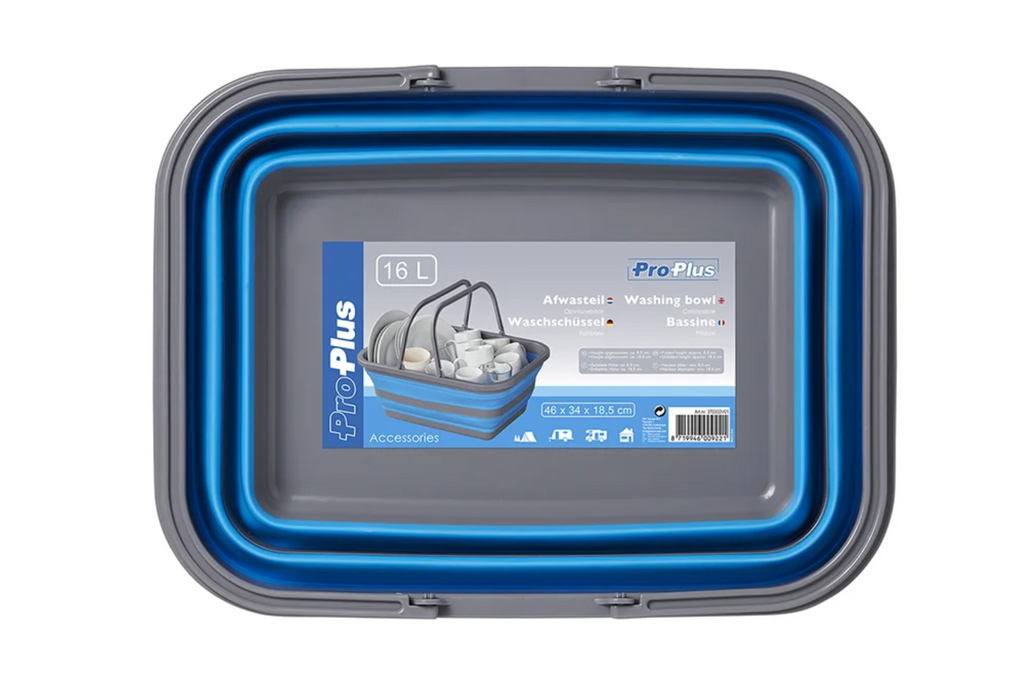 Opvouwbare reiskom ProPlus 370303V01 siliconen kom 16L