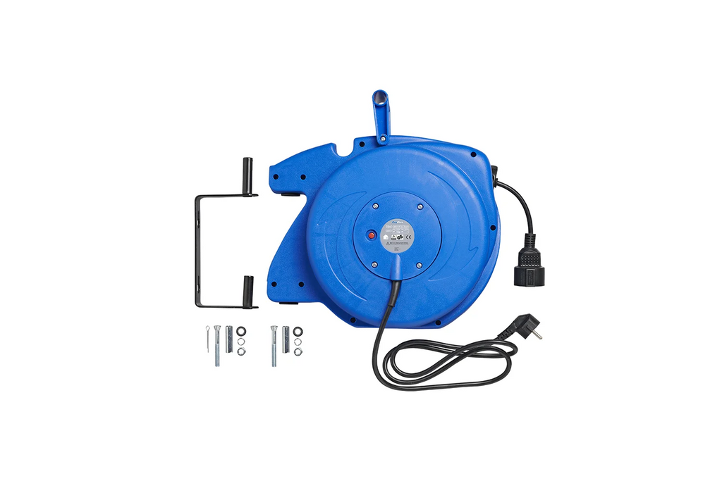 ProPlus 580786 automatische oprolkabel, 15 meter kabel