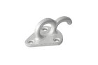 ProPlus 342157 metalen zijhaak met oogje voor het vastzetten van dekzeilen en spanbanden voor aanhangers.
