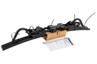 Adaptateur 3/4 pour plateforme de vélo Velox 2/3 LED (noir)