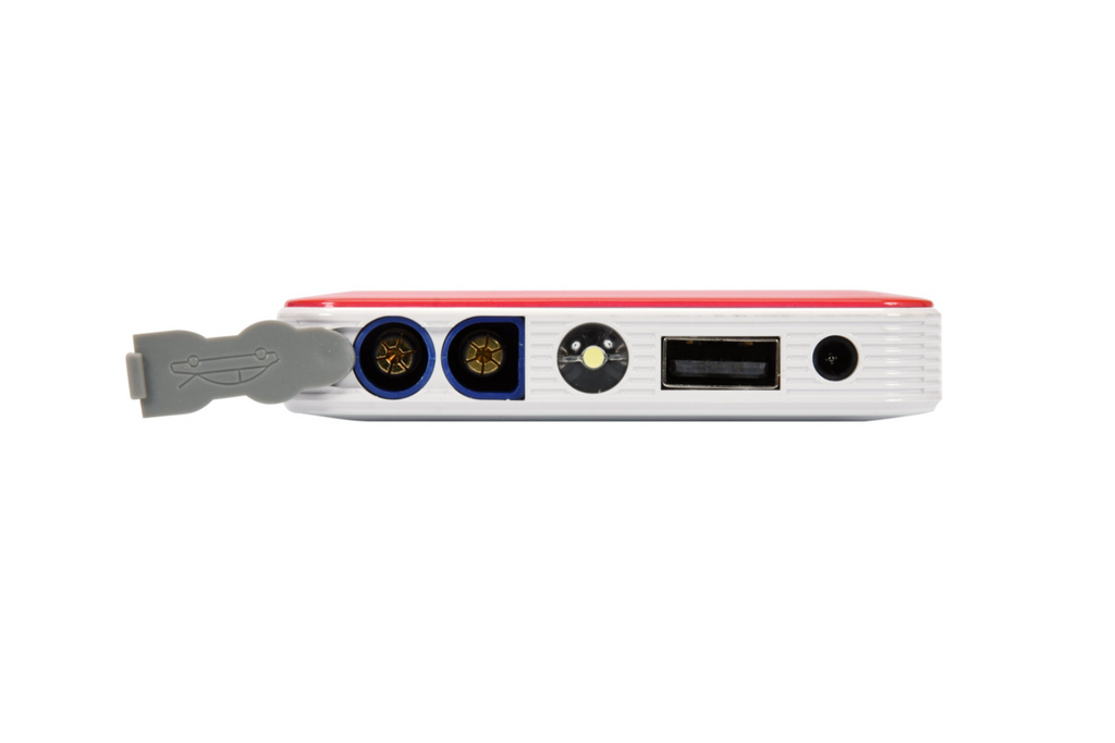 Démarreur de batterie externe YATO YT-83080, batterie externe 7500 mAh