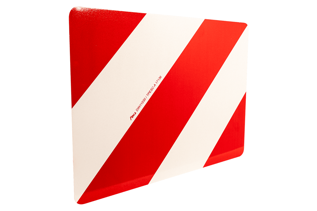 Plaques d'immatriculation HERMON surdimensionnées gauche et droite