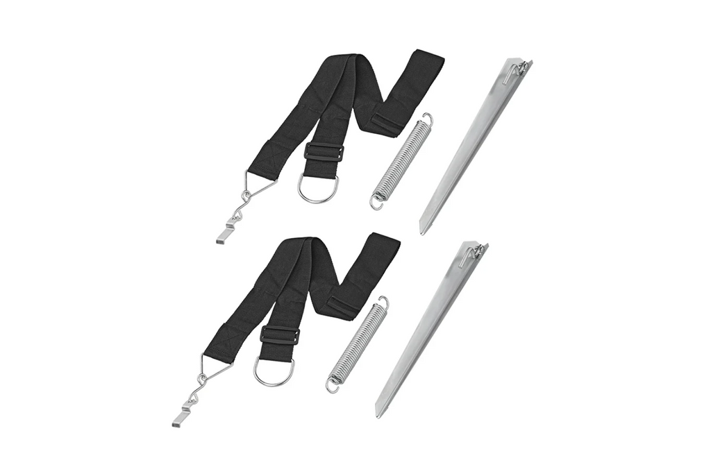 Ensemble de deux sangles anti-tempête ProPlus 361722 pour auvents Thule Omnistor 3m
