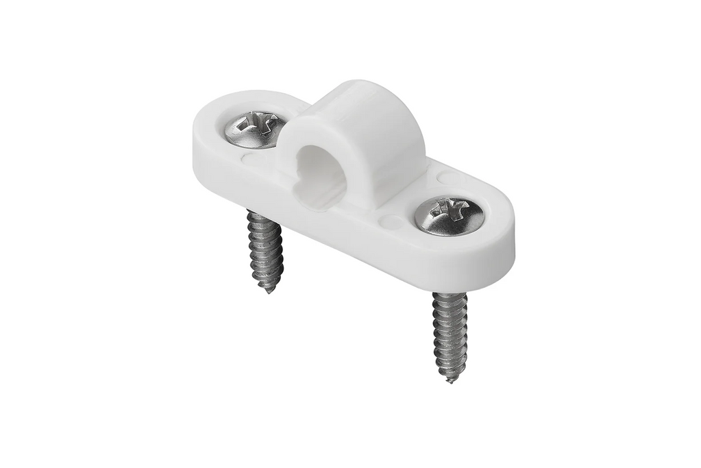 Ensemble de trois œillets horizontaux en plastique pour les supports de fixation du cadre de store ProPlus