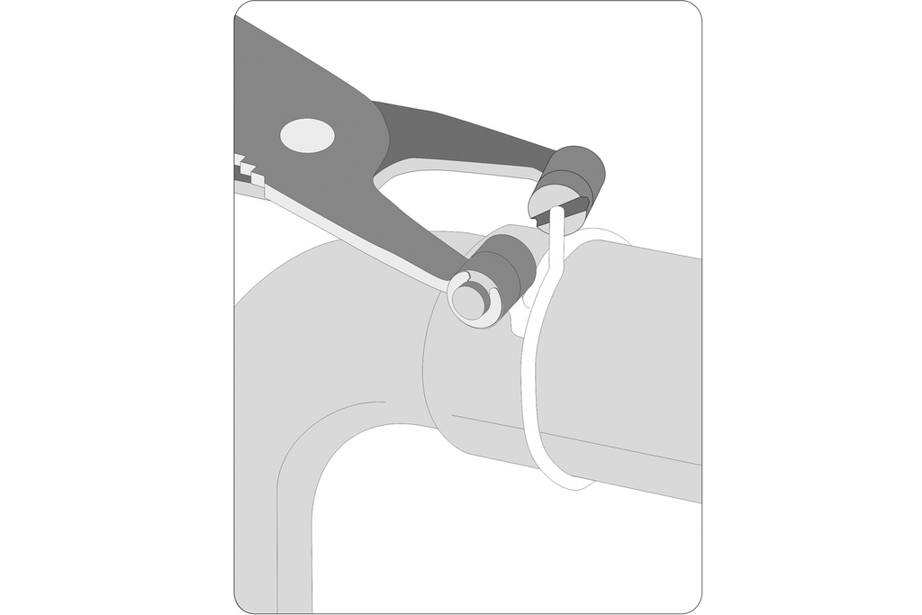 Pince droite pour colliers d'expansion YATO YT-0650