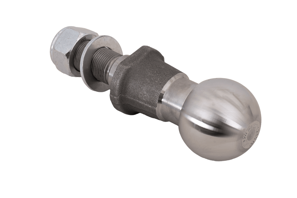 Boule d'attelage XIMPLIO surélevée de 50 mm, capacité de remorquage de 3 500 kg