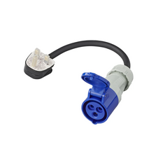 Adapter z wtyczką CEE i gniazdem brytyjskim UK ProPlus 373522DE kabel 40cm 16A 230V
