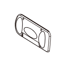 Abat-jour pour plateforme de vélo Inter Pack Quattro/Trio/Duo (à droite)