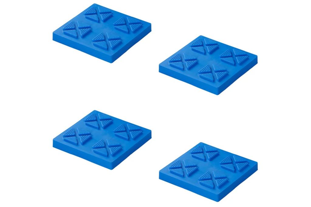 Ensemble de quatre coussinets de stabilisation d'angle pour remorque ProPlus 361538