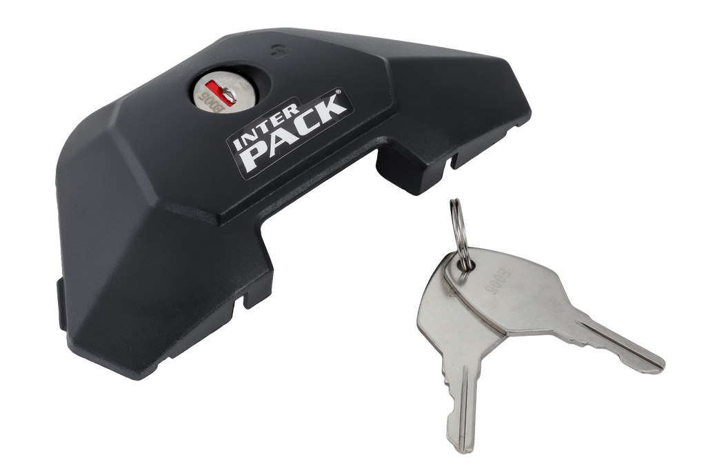 Inter Pack Virgo IR 120 (G2) dakdrager met geïntegreerde rails (zwart)