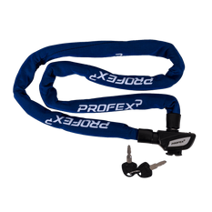 Blokada rowerowa łańcuchowa PROFEX 81659 Neo 130 cm z zamkiem