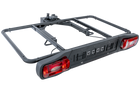 Plateforme avec coffre de remorquage + adaptateur pour le transport de 3 vélos Inter Pack Re-Cargo