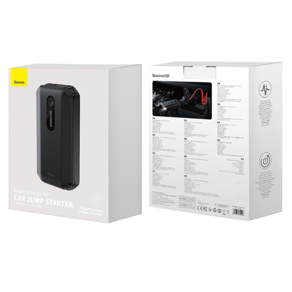 Batterie externe BASEUS Super Energy Air 10000mAh avec fonction de démarrage d'urgence 12V