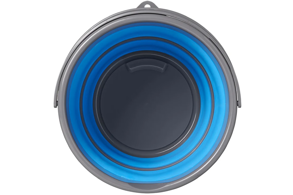Seau de voyage pliable ProPlus 370307V01, bol en silicone 15 L