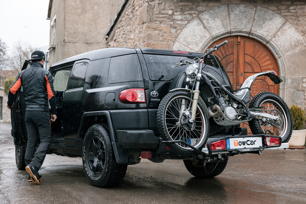 Towcar Balance - porte-moto/vélo sur attelage