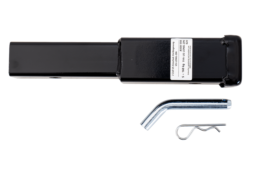Rallonge de barre de remorquage 2" XIMPLIO 205 mm 51 x 51 mm