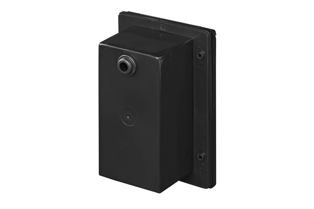 Prise murale extérieure CEE ProPlus 373505BK, 160 × 100 mm, noire