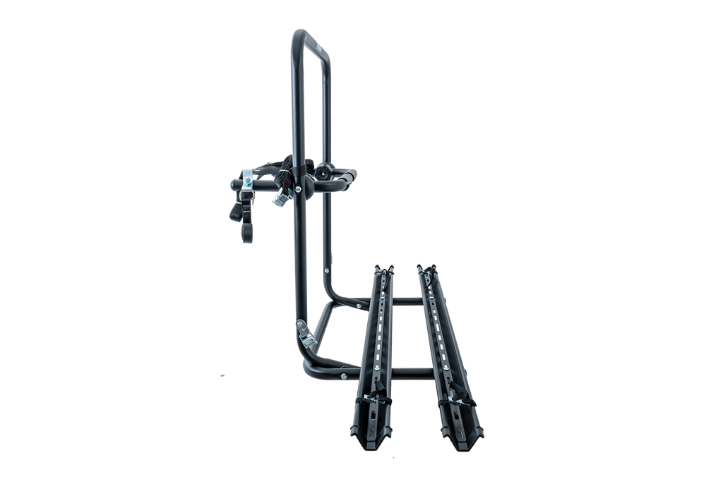 Peruzzo Brennero 4x4 reservewiel fietsendrager - 2-fietsendrager met rails (zwart)