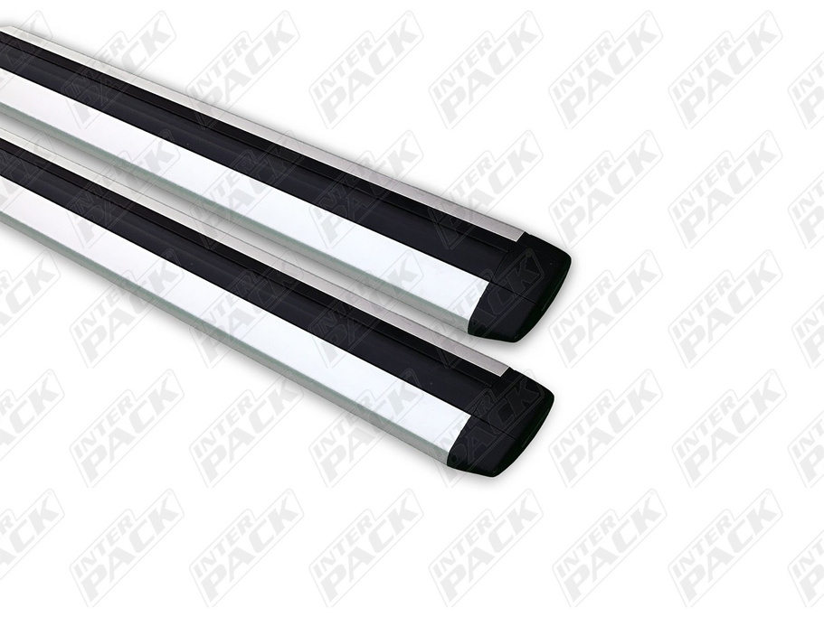 Galerie de toit en aluminium Mont Blanc AMC 5412 AERO avec rails intégrés