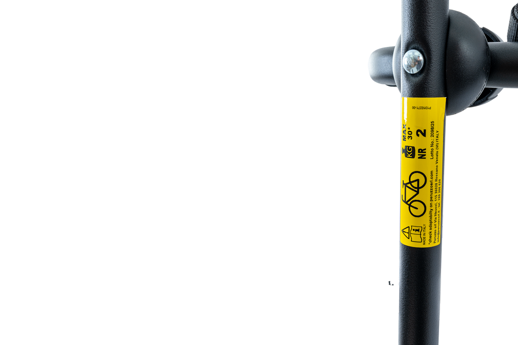 Porte-vélos Peruzzo Brennero 4x4 pour roue de secours - Porte-vélos 2 vélos avec rails (noir)