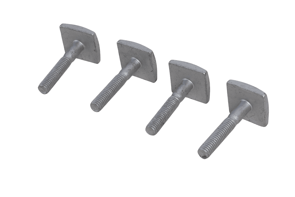 Inzetstuk voor aluminium balken 35mm x M6 (4 st.)
