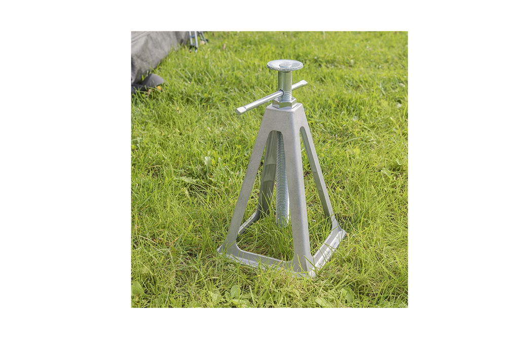 Ensemble de quatre supports extensibles ProPlus 360803 stabilisateurs pour remorques 3600 kg 430 mm