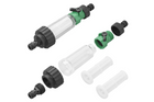 Filtre à eau ProPlus 150770 pour robinet/tuyau d'arrosage, connexion universelle avec filtre supplémentaire