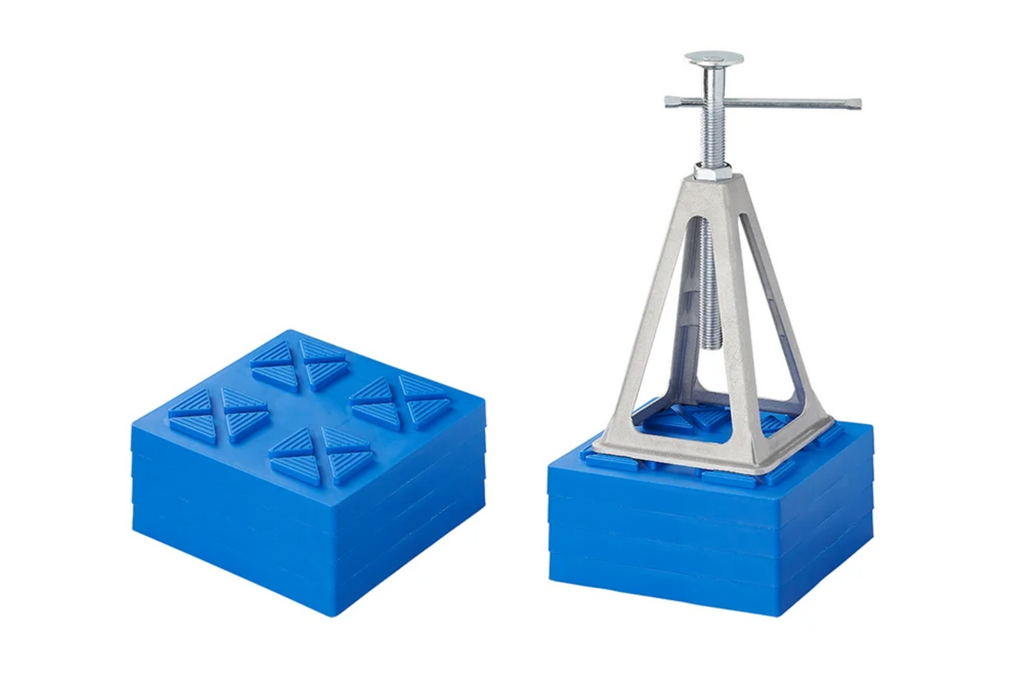 Ensemble de quatre coussinets de stabilisation d'angle pour remorque ProPlus 361538