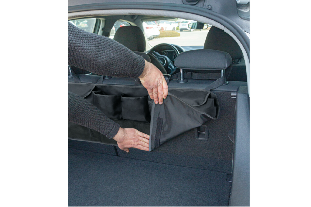 Organizer samochodowy LAMPA Multi-Pocket DeLuxe do bagażnika, oparcie fotela 88x46cm