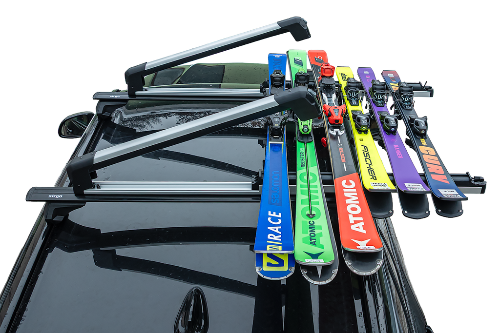 Inter Pack Frostline 6 - wysuwany aluminiowy uchwyt na 6 par nart lub 4 deski