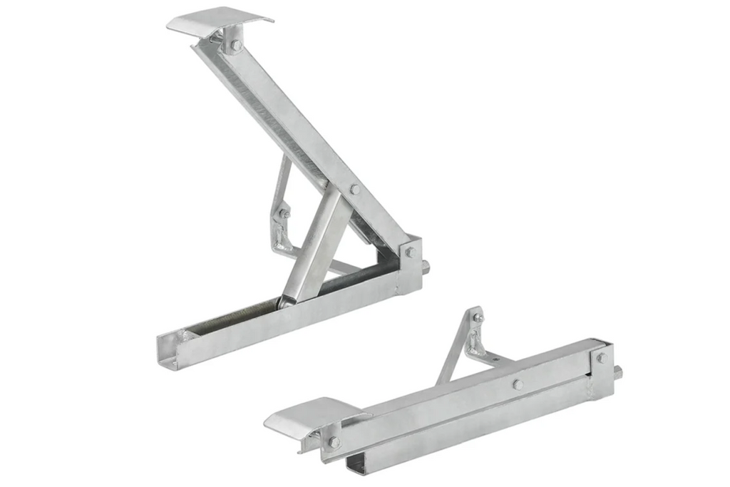 Support d'angle extensible ProPlus 361510V01, côté avant gauche/arrière droit, pour remorque, capacité 600 kg, hauteur 460 mm