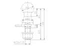 Boule d'attelage WINTERHOFF 50 mm 3500 kg