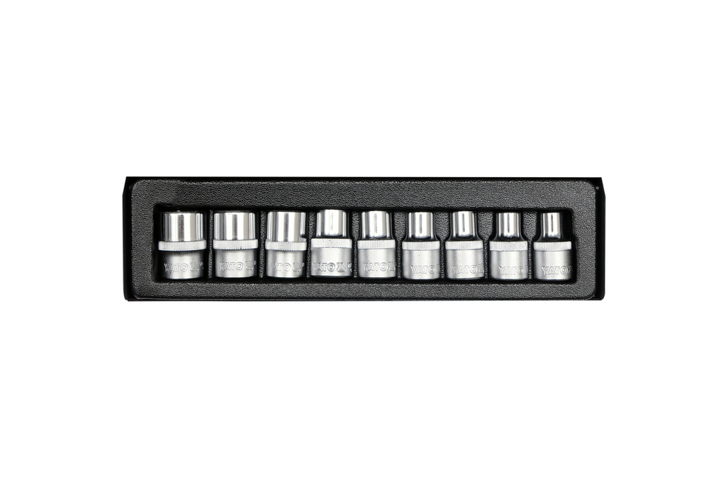 YATO YT-0521 Torx-doppenset E10–E24 9-delig