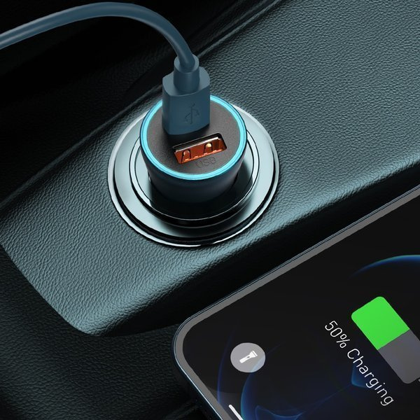 Chargeur de voiture BASEUS Golden Pro 2xUSB 40W + câble USB