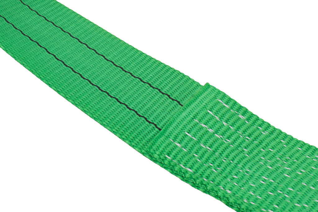 Linka holownicza z hakami HILLS pas holowniczy 5m/60mm/6t zielony