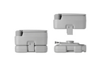 ProPlus 370415CR Draagbaar campingtoilet Grijs 10L/10L