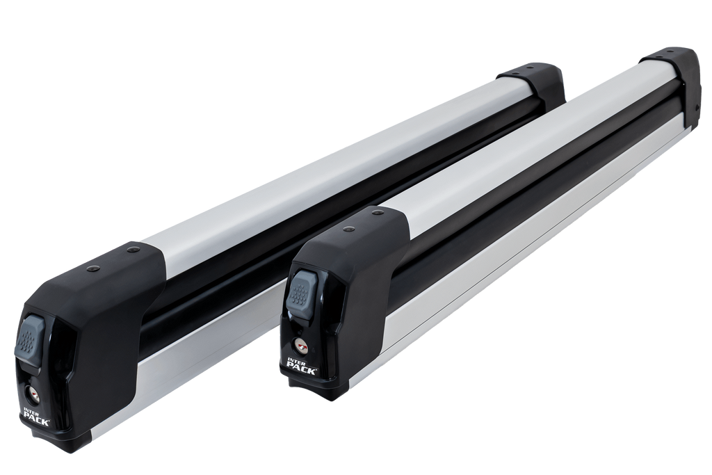 Inter Pack Frostline 6 - support extensible en aluminium pour 6 paires de skis ou 4 snowboards