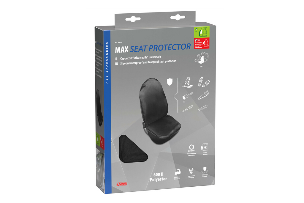 Pokrowiec na fotel samochodowy LAMPA Max Protector wodoodporny, na przednie siedzenie