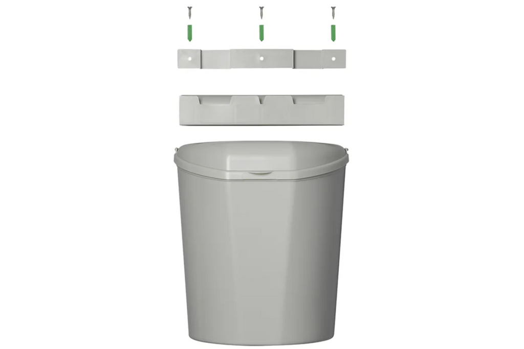 Kosz na śmieci z przykrywką ProPlus 370402 kosz do przyczepy, kampera 6L