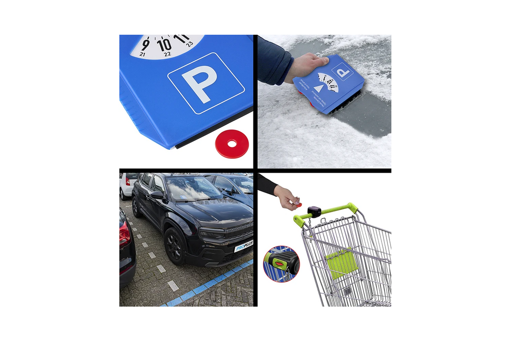 Dysk parkingowy ProPlus 630518 w 4 językach ze skrobaczką